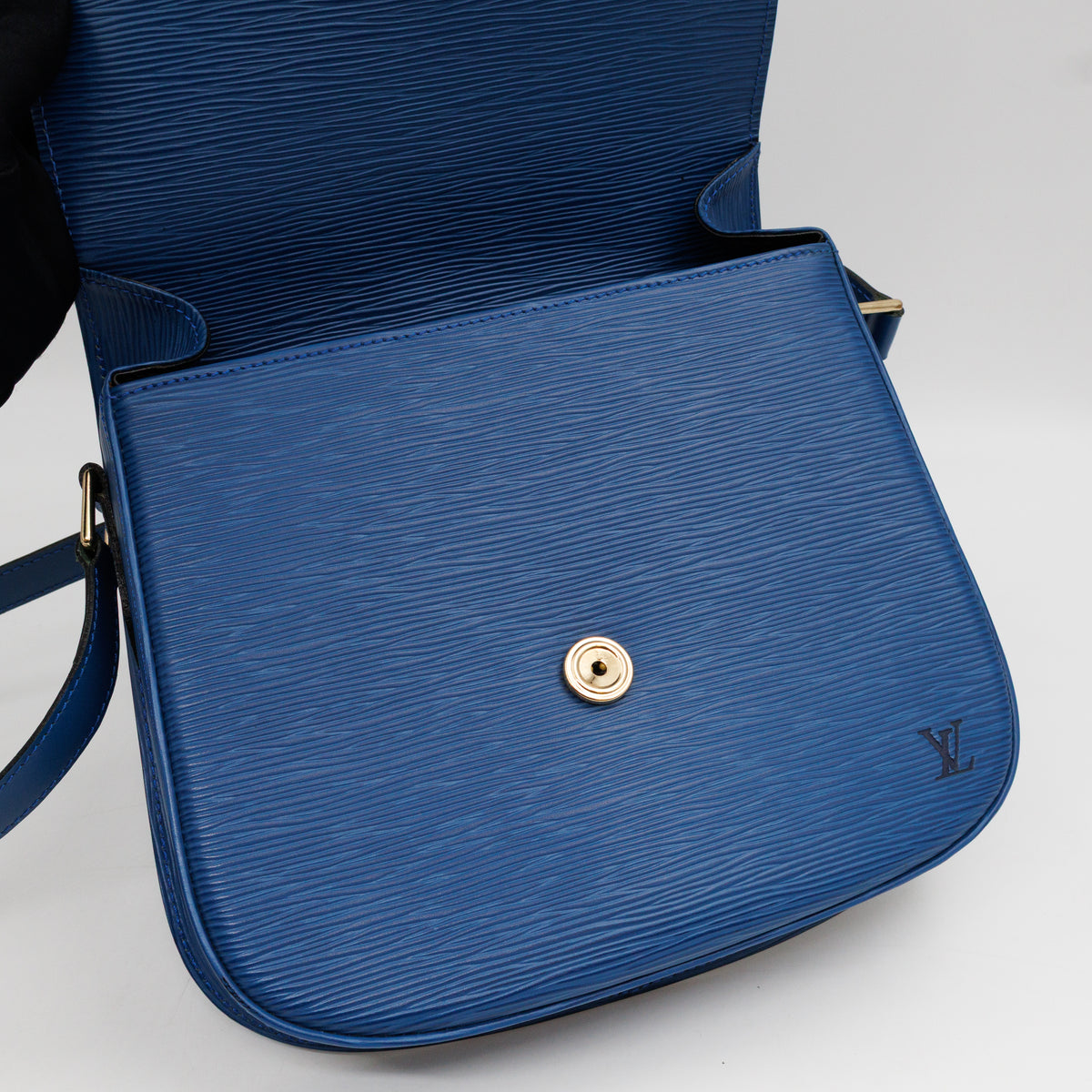 Saint Cloud MM Toledo Blue Epi Leather