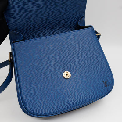 Saint Cloud MM Toledo Blue Epi Leather