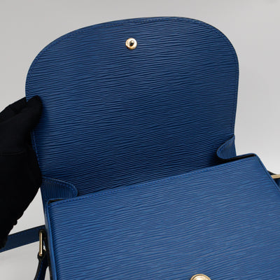 Saint Cloud MM Toledo Blue Epi Leather