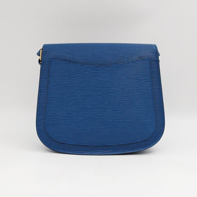 Saint Cloud MM Toledo Blue Epi Leather