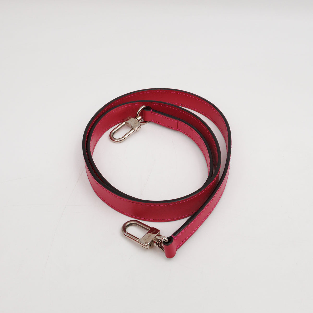 Kleber PM Hot Pink & Black Epi Leather