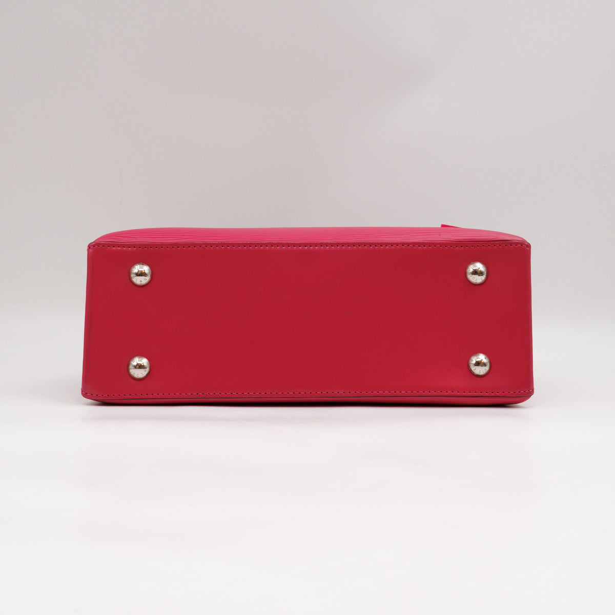 Kleber PM Hot Pink & Black Epi Leather