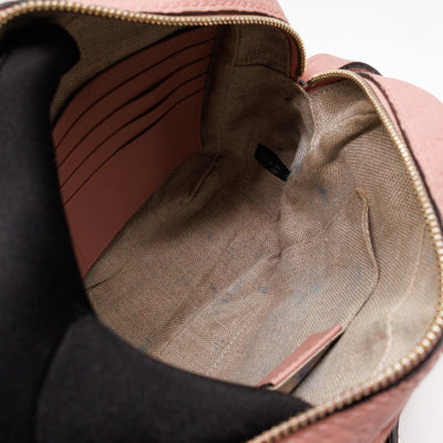 Bree Camera Bag Micro Guccissima Pink Leather