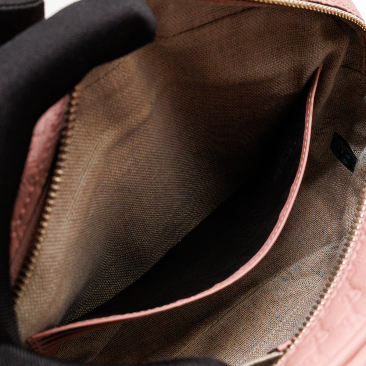 Bree Camera Bag Micro Guccissima Pink Leather