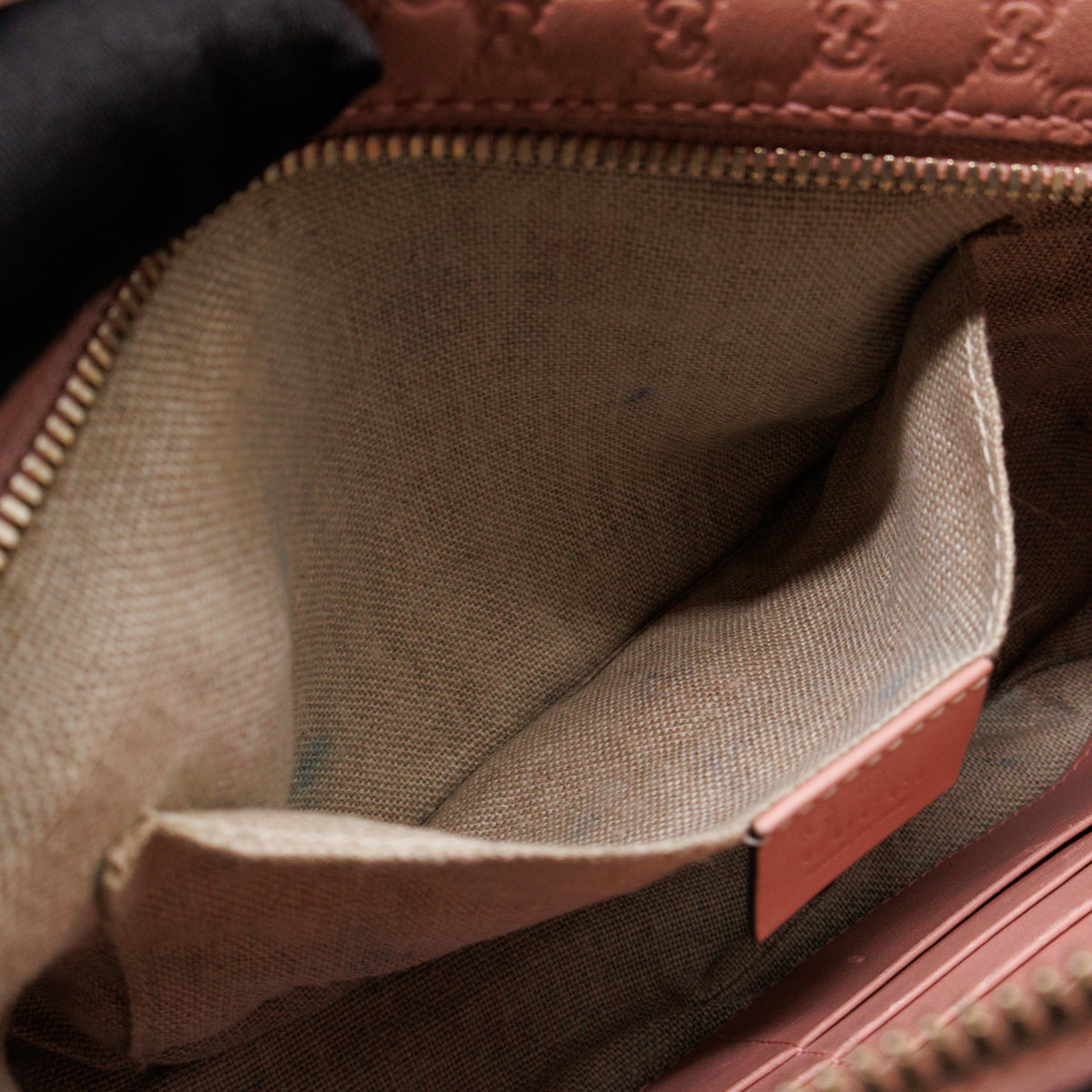 Bree Camera Bag Micro Guccissima Pink Leather