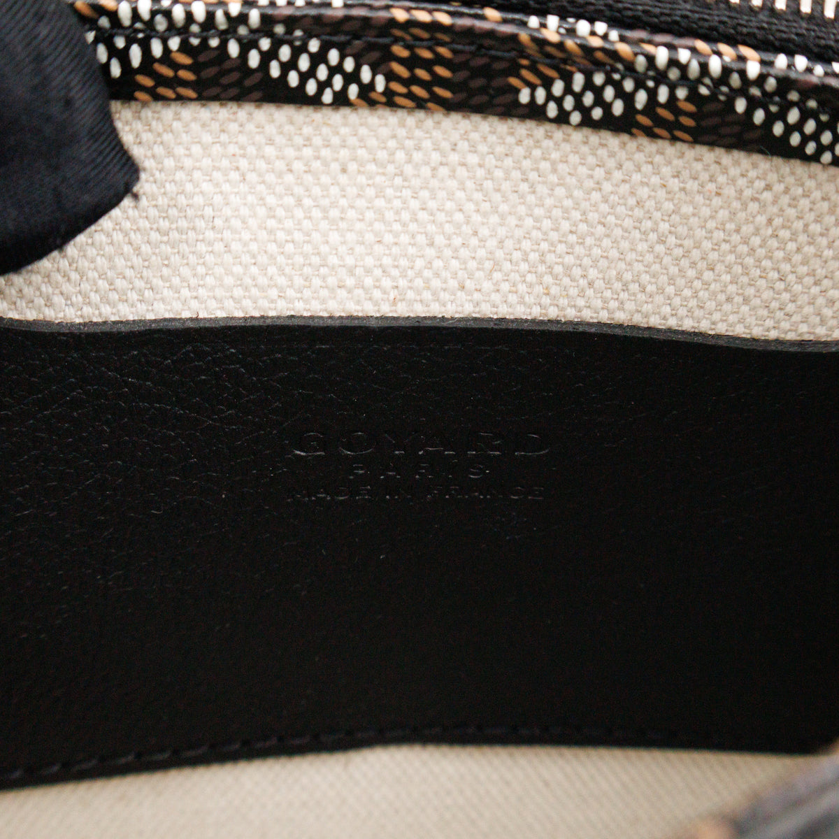 Plumet Wallet Goyardine Black