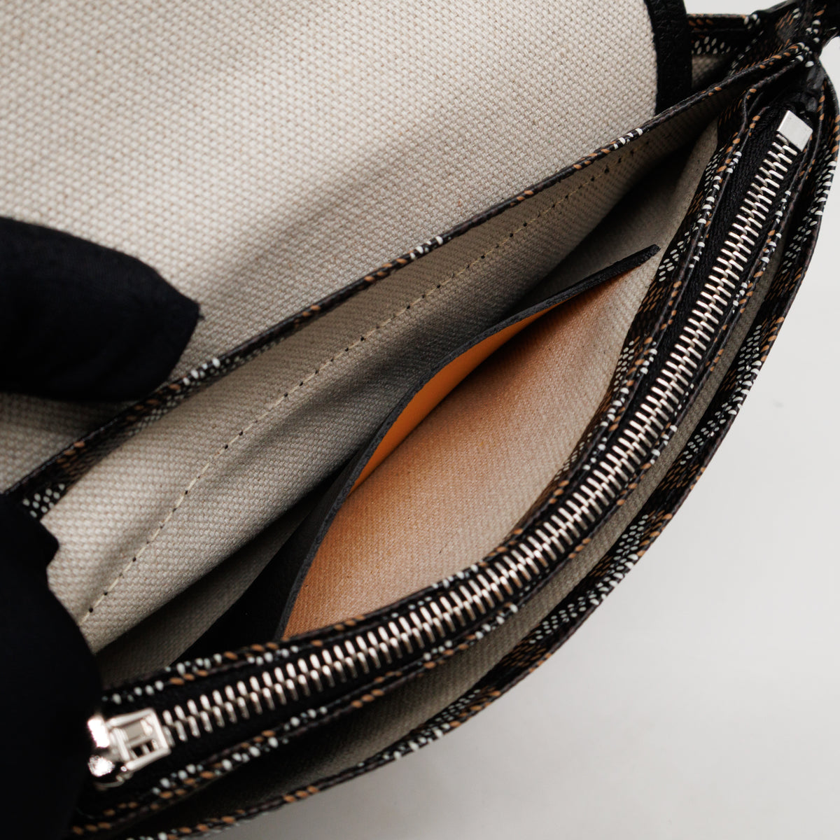 Plumet Wallet Goyardine Black