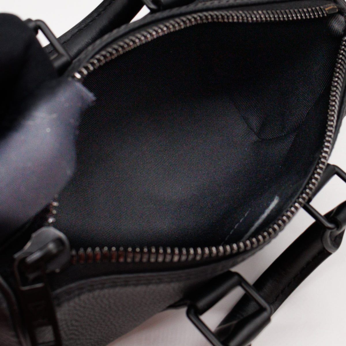 Keepall XS Aerogram Black Leather
