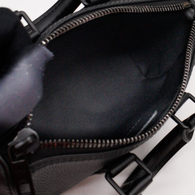 Keepall XS Aerogram Black Leather