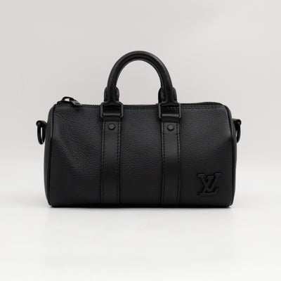 Keepall XS Aerogram Black Leather