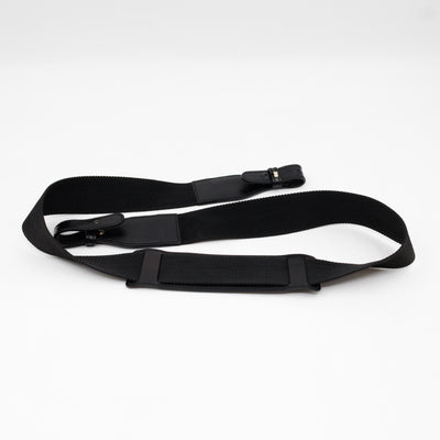 Large GG Canvas Messenger Bag Black