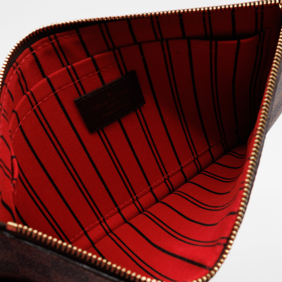 Neverfull Pochette Damier Ebene