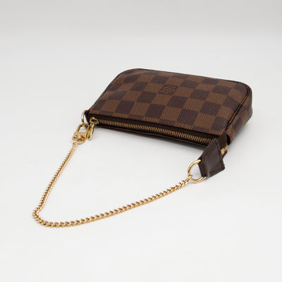 Mini Pochette Accessoires Damier Ebene