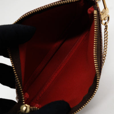 Mini Pochette Accessoires Damier Ebene