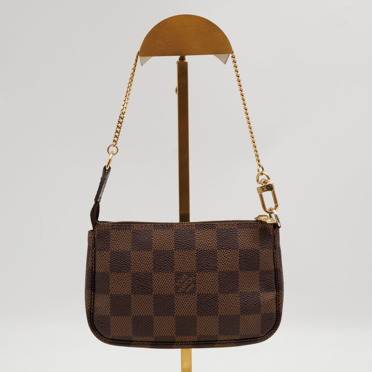 Mini Pochette Accessoires Damier Ebene