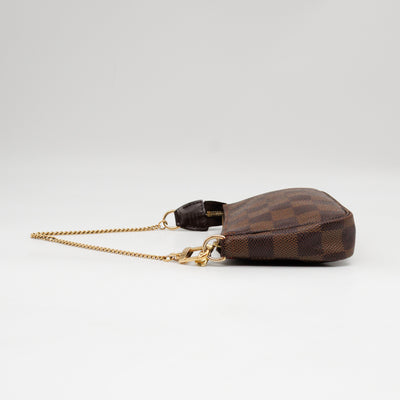 Mini Pochette Accessoires Damier Ebene