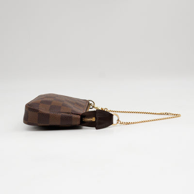 Mini Pochette Accessoires Damier Ebene