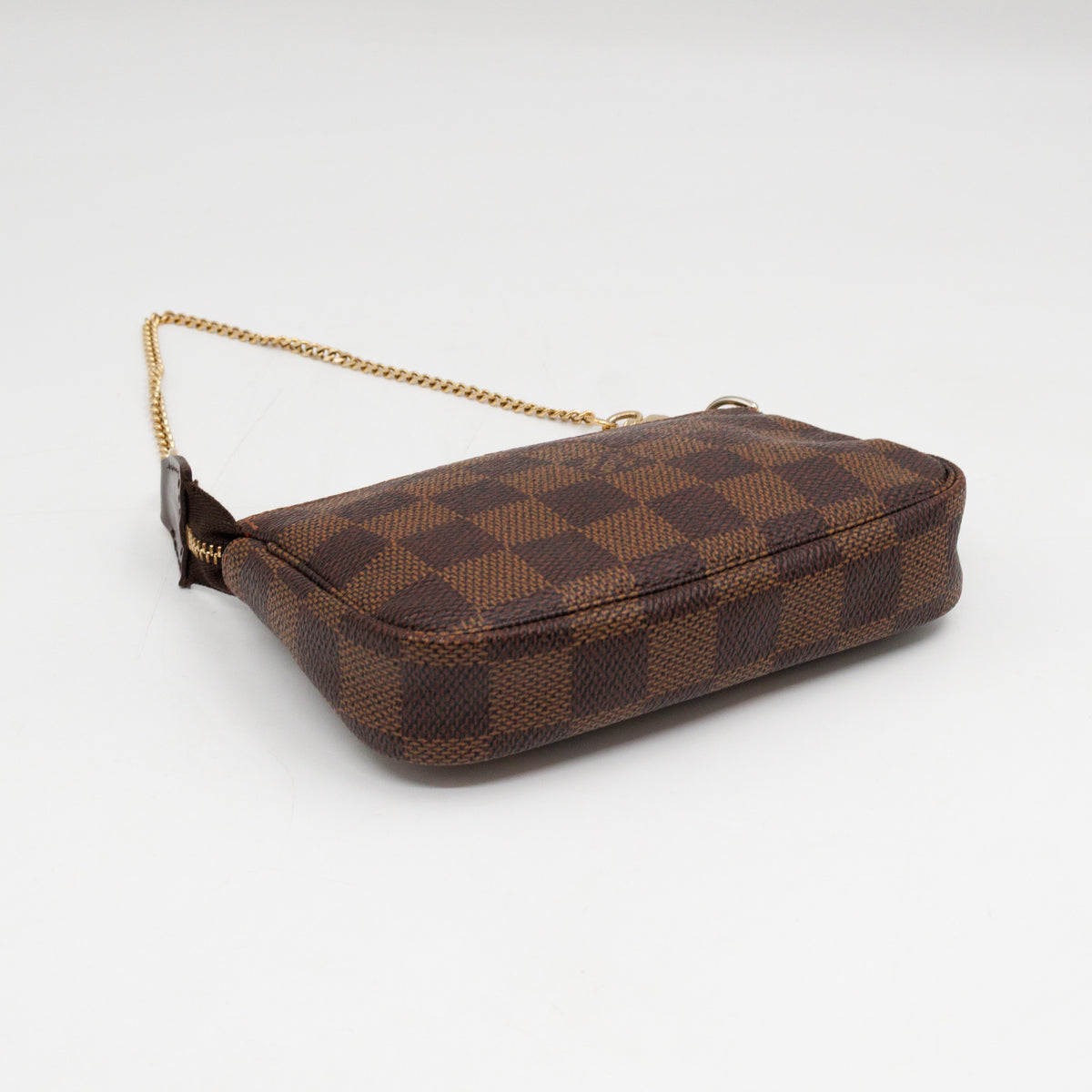 Mini Pochette Accessoires Damier Ebene