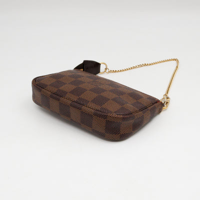 Mini Pochette Accessoires Damier Ebene