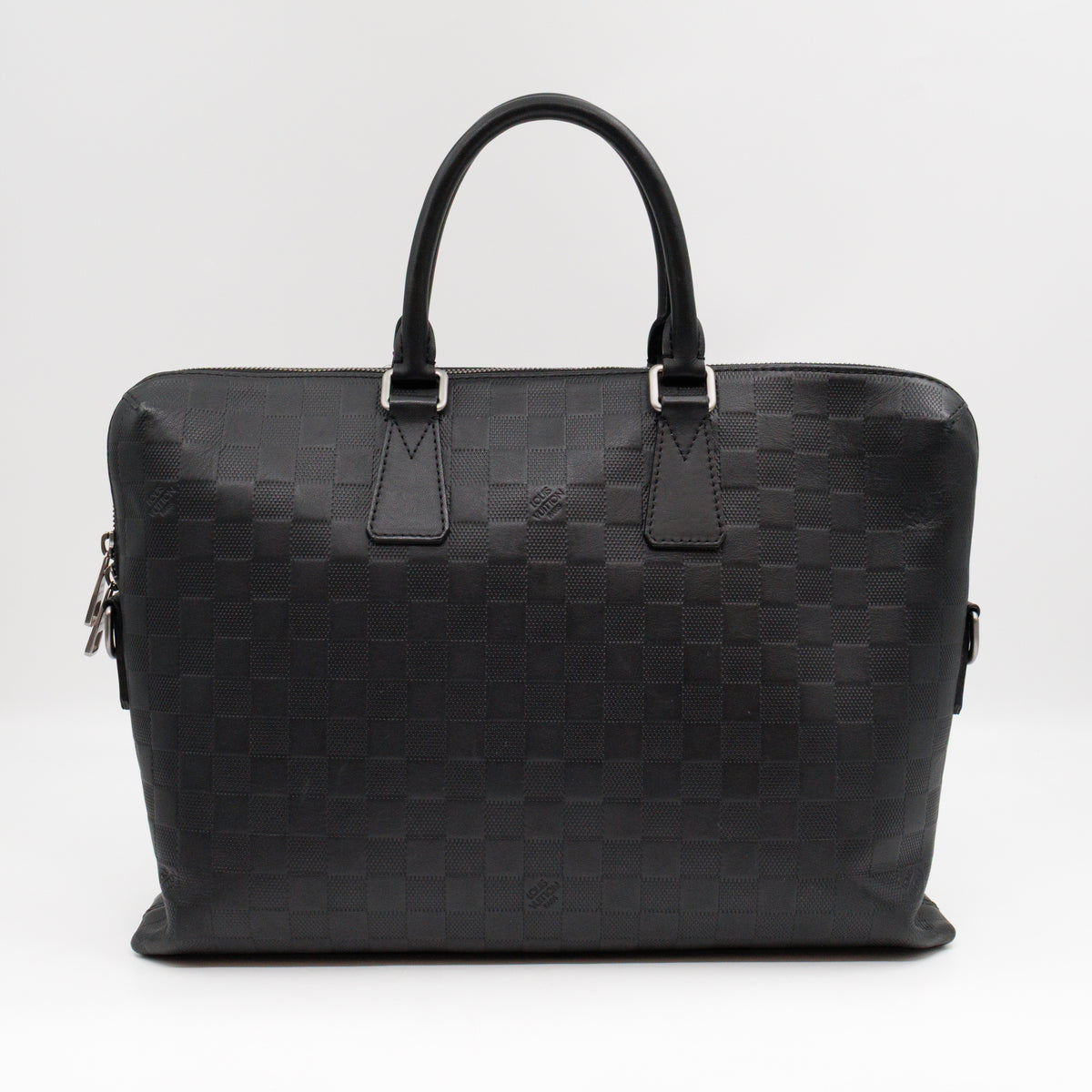 Porte Documents Voyage PM Damier Infini Black Leather
