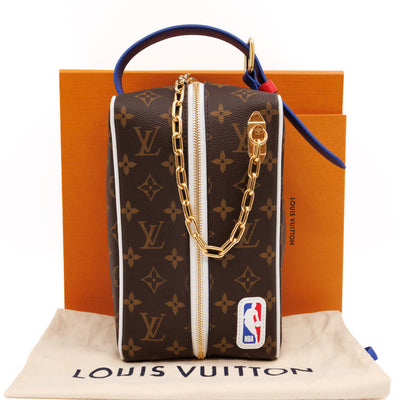 LV x NBA Cloakroom Dopp Kit Monogram