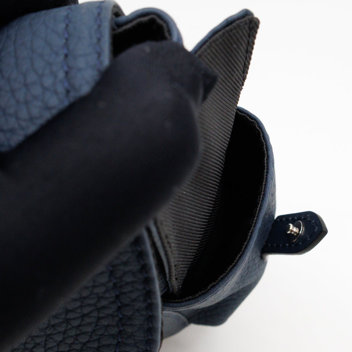 Christopher XS Sling Bag Navy Taurillon Leather