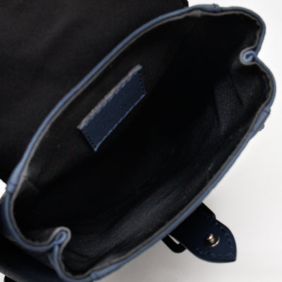 Christopher XS Sling Bag Navy Taurillon Leather