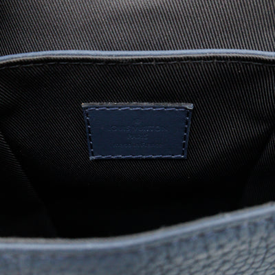 Christopher XS Sling Bag Navy Taurillon Leather