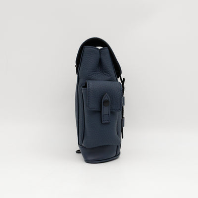 Christopher XS Sling Bag Navy Taurillon Leather