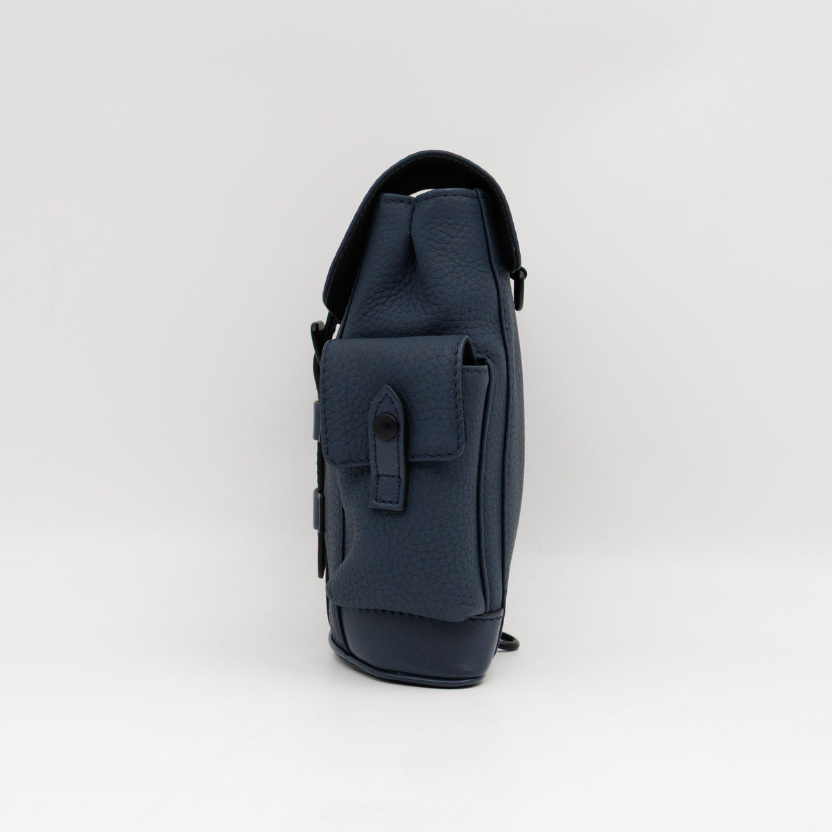 Christopher XS Sling Bag Navy Taurillon Leather