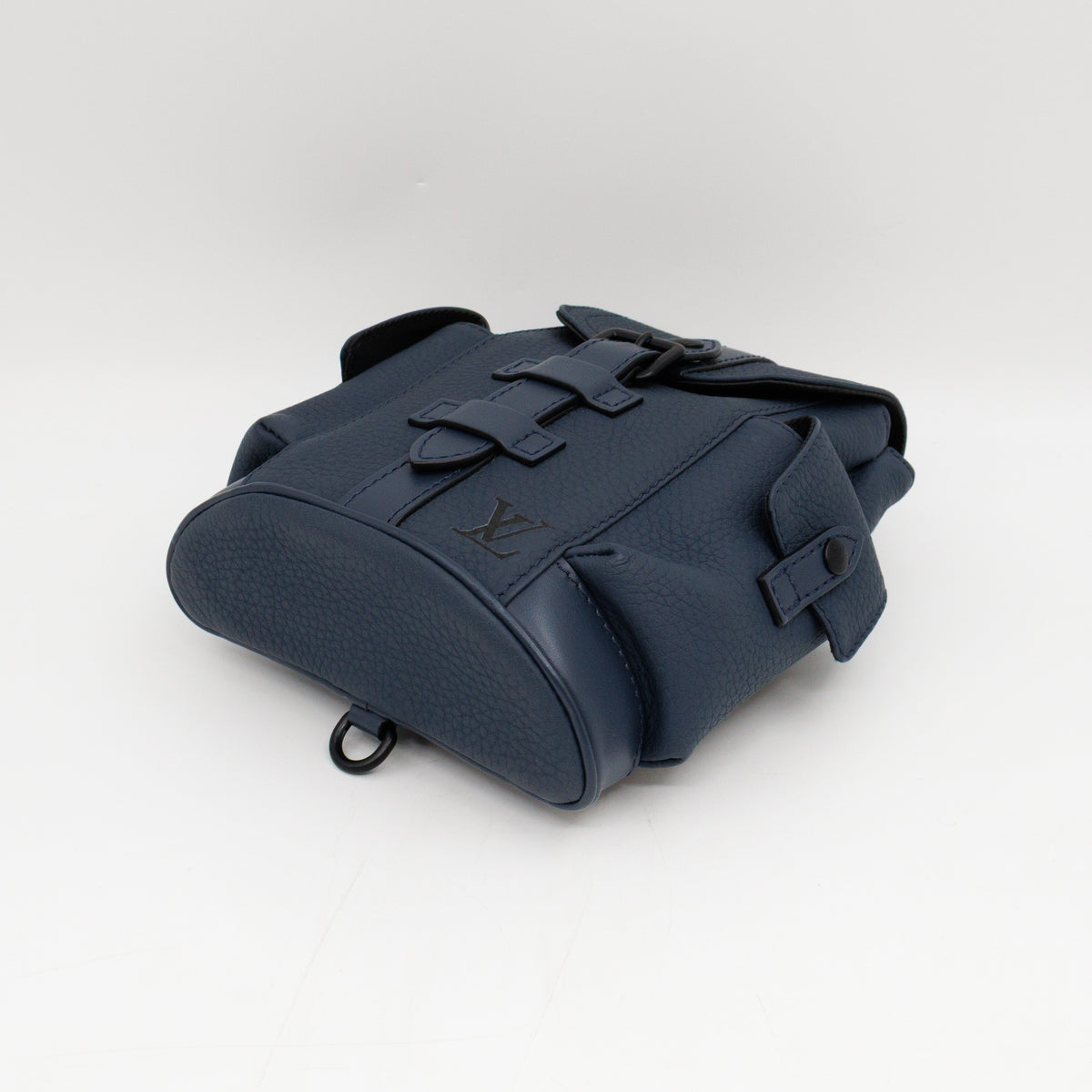 Christopher XS Sling Bag Navy Taurillon Leather