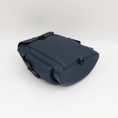 Christopher XS Sling Bag Navy Taurillon Leather