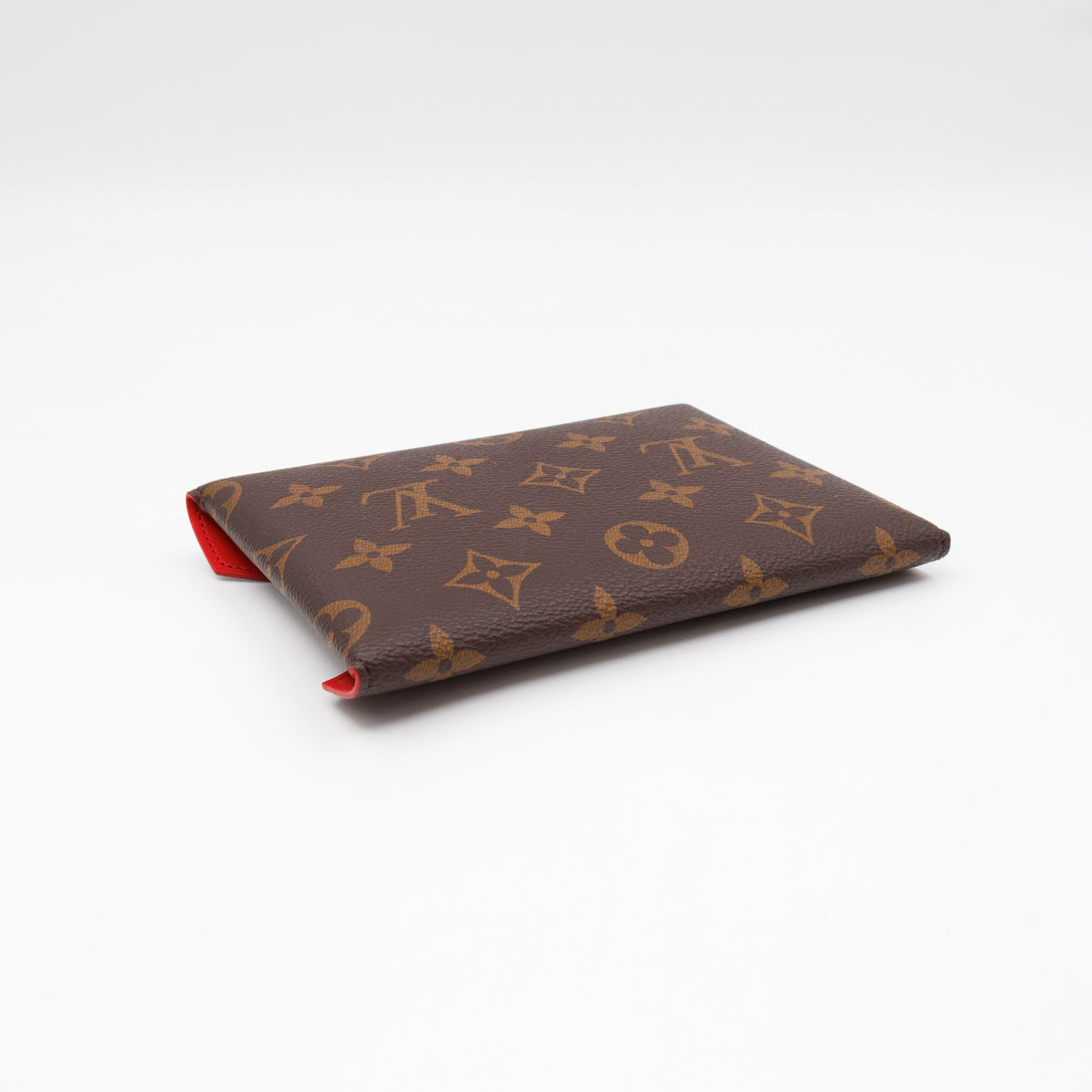 Kirigami Pochette Medium Monogram Red