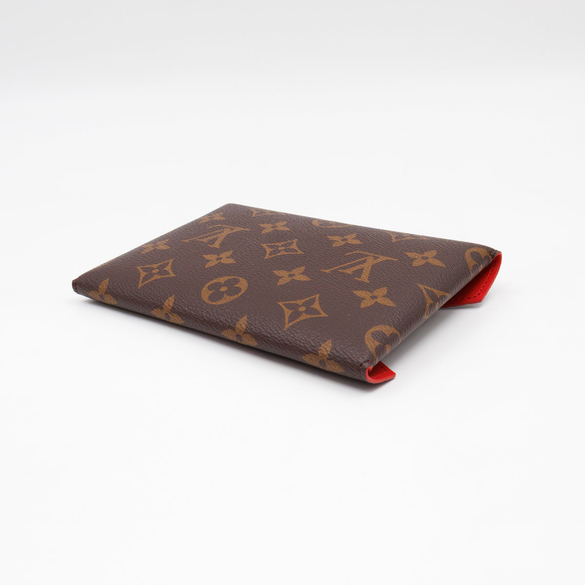 Kirigami Pochette Medium Monogram Red