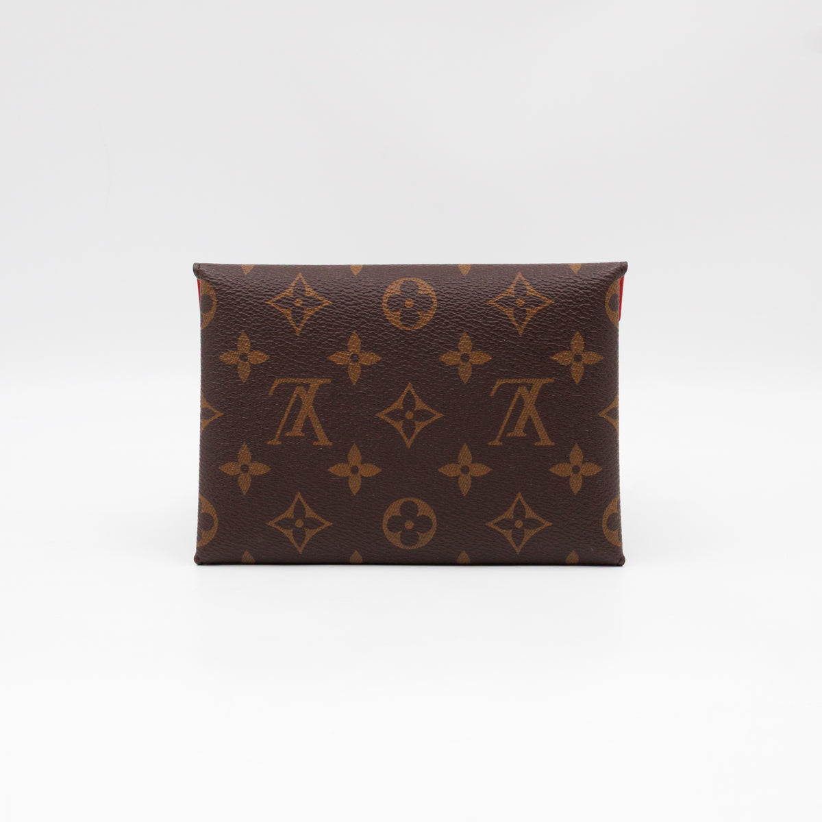 Kirigami Pochette Medium Monogram Red