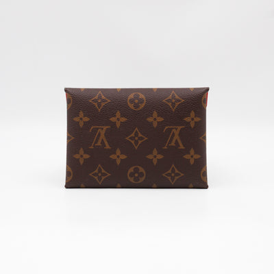 Kirigami Pochette Medium Monogram Red