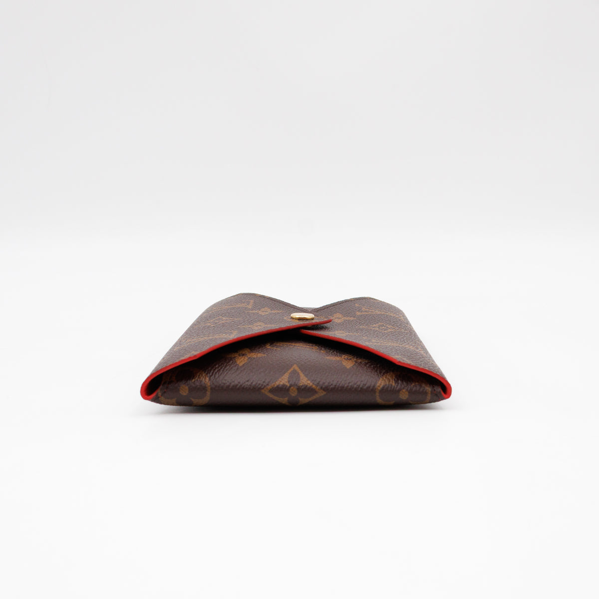 Kirigami Pochette Medium Monogram Red