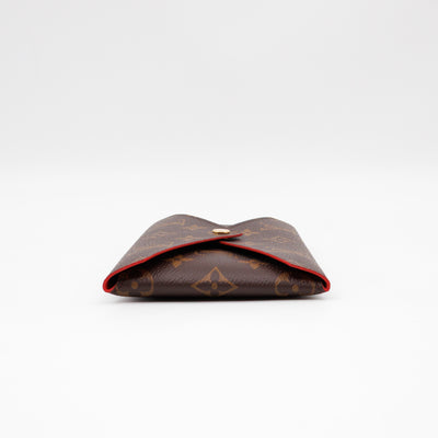 Kirigami Pochette Medium Monogram Red