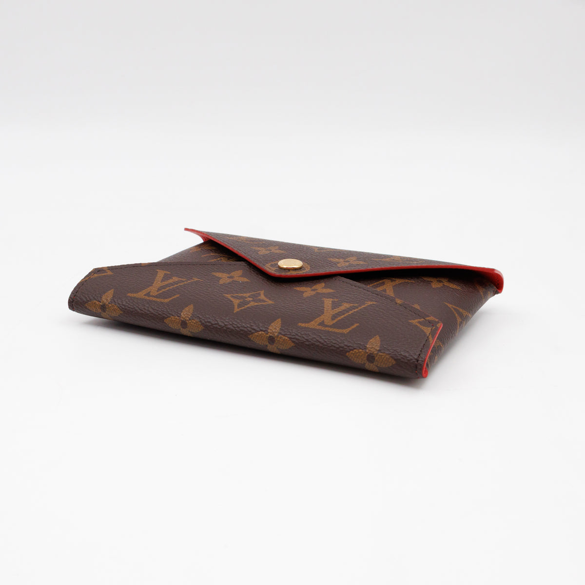 Kirigami Pochette Medium Monogram Red