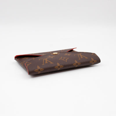 Kirigami Pochette Medium Monogram Red
