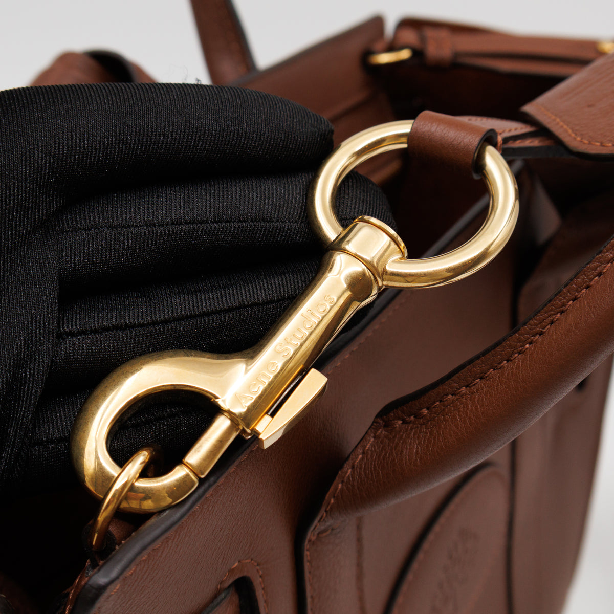 Mulberry x Acne Studios Small Musubi Bayswater Oak Leather