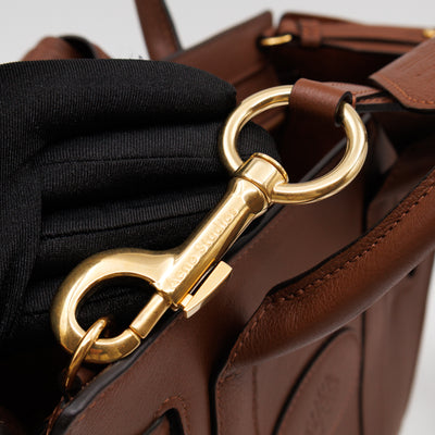 Mulberry x Acne Studios Small Musubi Bayswater Oak Leather