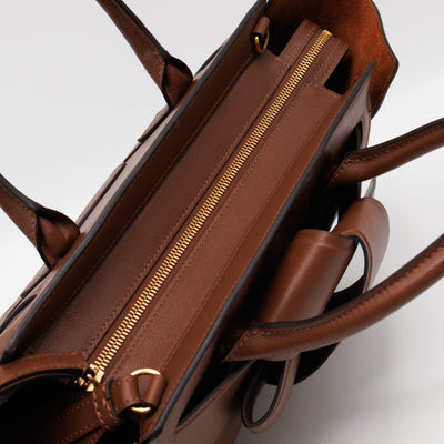 Mulberry x Acne Studios Small Musubi Bayswater Oak Leather