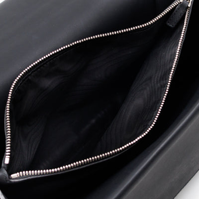 Dionysus Medium Black Suede Leather