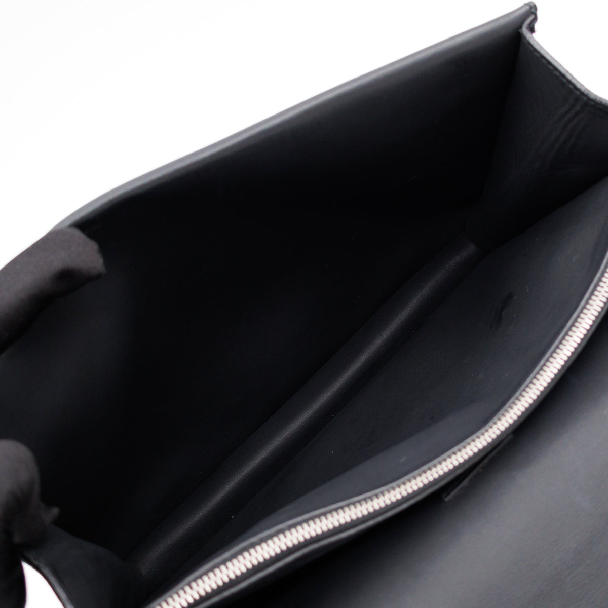 Dionysus Medium Black Suede Leather