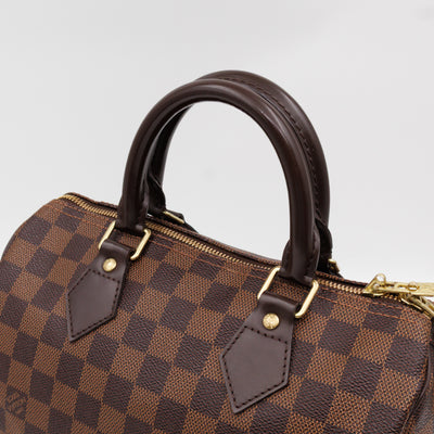 Speedy 25 Bandouliere Damier Ebene