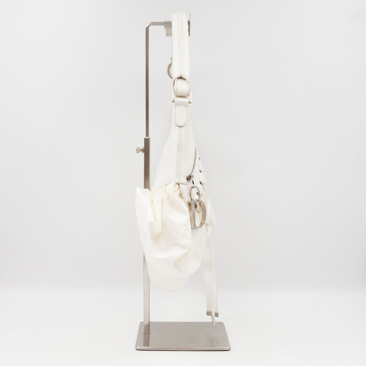 Vintage Ballet Corset White Leather
