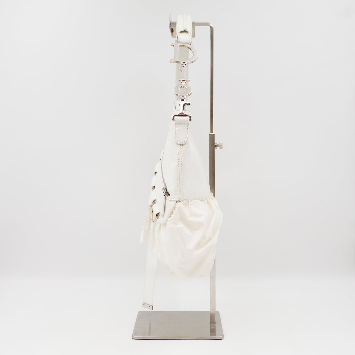 Vintage Ballet Corset White Leather