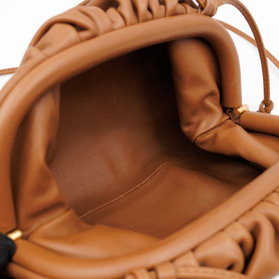 The Pouch Mini Crossbody Brown Leather