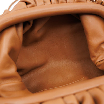 The Pouch Mini Crossbody Brown Leather